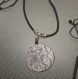 Handcarved Fox Pendant